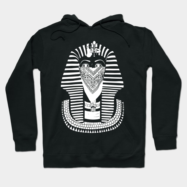 Pharaoh Thug Egyptian Bandana Hoodie by UNDERGROUNDROOTS